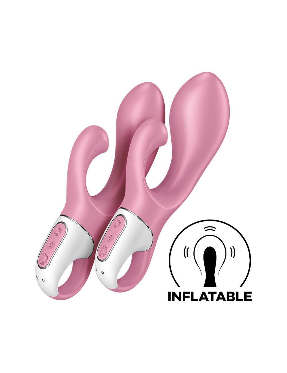 SATISFYER - AIR PUMP BUNNY 2 ROSA ANTIGUO