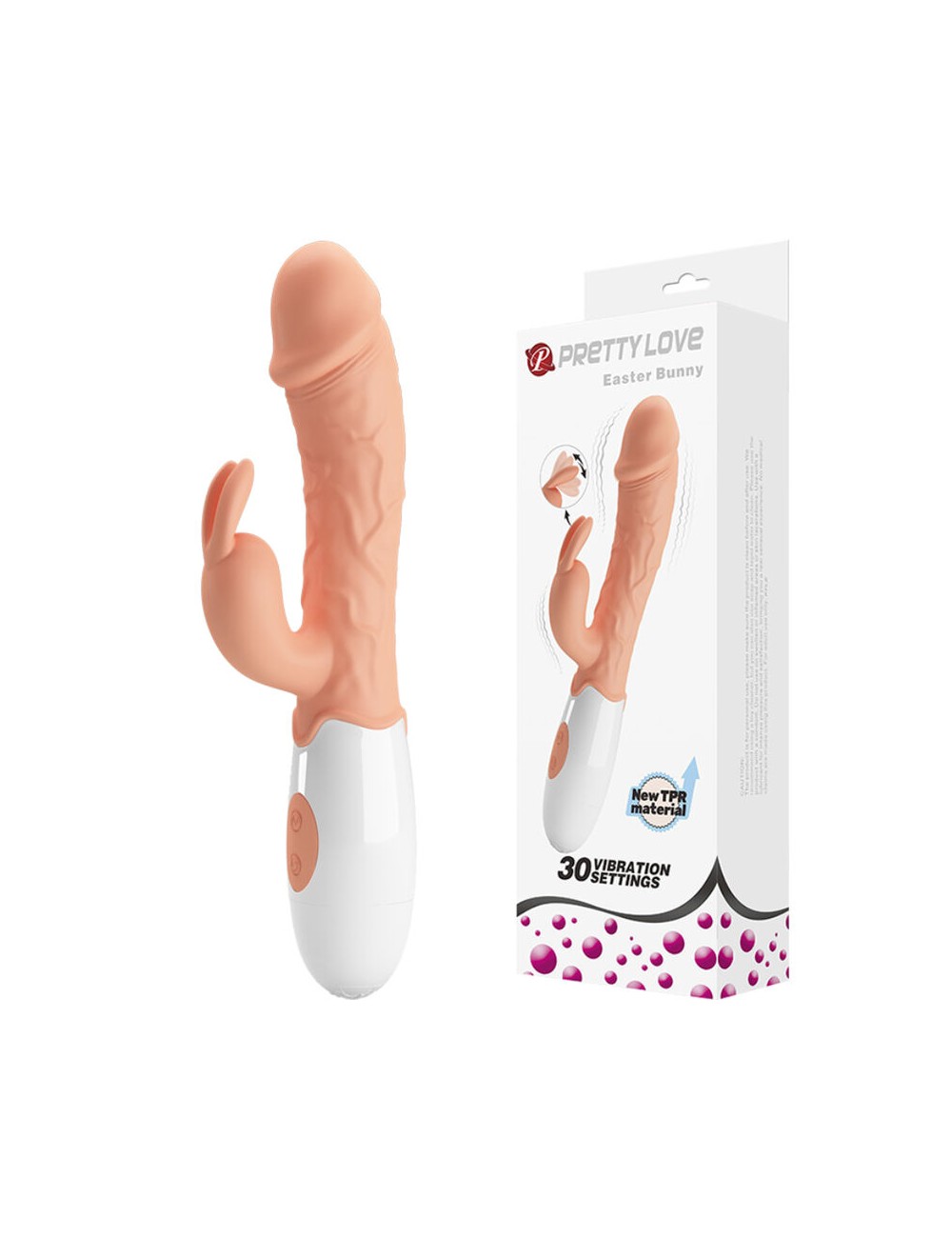 PRETTY LOVE - EASTER BUNNY VIBRADOR CON ESTIMULADOR