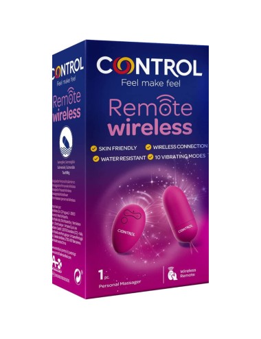CONTROL - MASAJEADOR PERSONAL CONTROL REMOTO WIRELESS