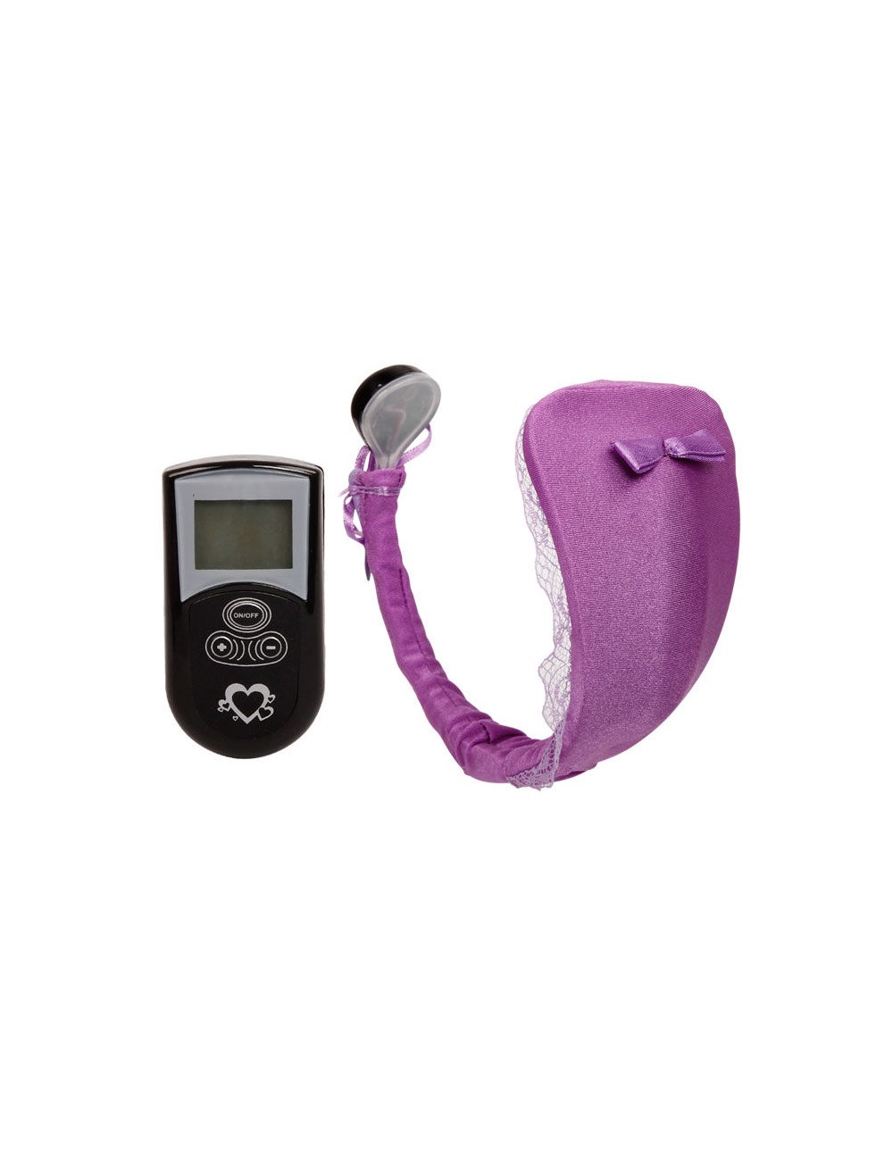 TANGA CON VIBRADOR CON CONTROL REMOTO LILA TANGA CON VIBRADOR CON CONTROL REMOTO LILA