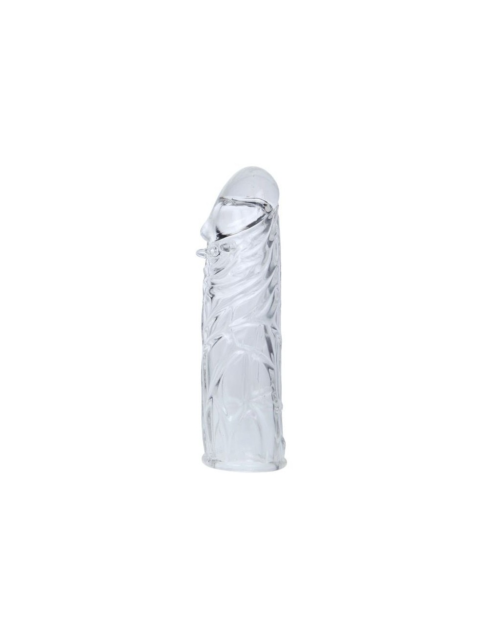 FUNDA TRANSPARENTE PARA EL PENE EN SILICONA 13CM FUNDA TRANSPARENTE PARA EL PENE EN SILICONA 13CM