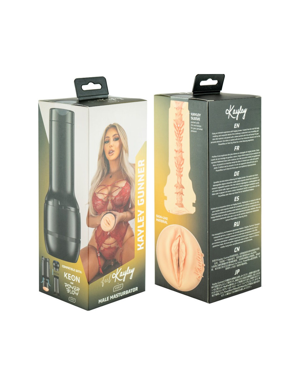 KIIROO - FEEL KAYLEY GUNNER BY KIIROO STARS COLLECTION STROKERS