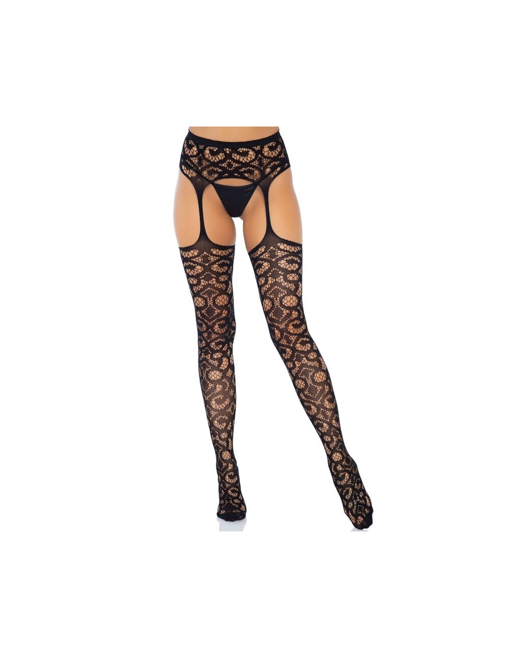 LEG AVENUE MEDIAS CON LIGUERO TALLA UNICA LEG AVENUE MEDIAS CON LIGUERO TALLA UNICA