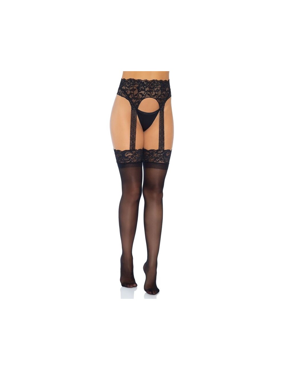 LEG AVENUE MEDIAS CON LIGUERO OPACAS TALLA UNICA LEG AVENUE MEDIAS CON LIGUERO OPACAS TALLA UNICA