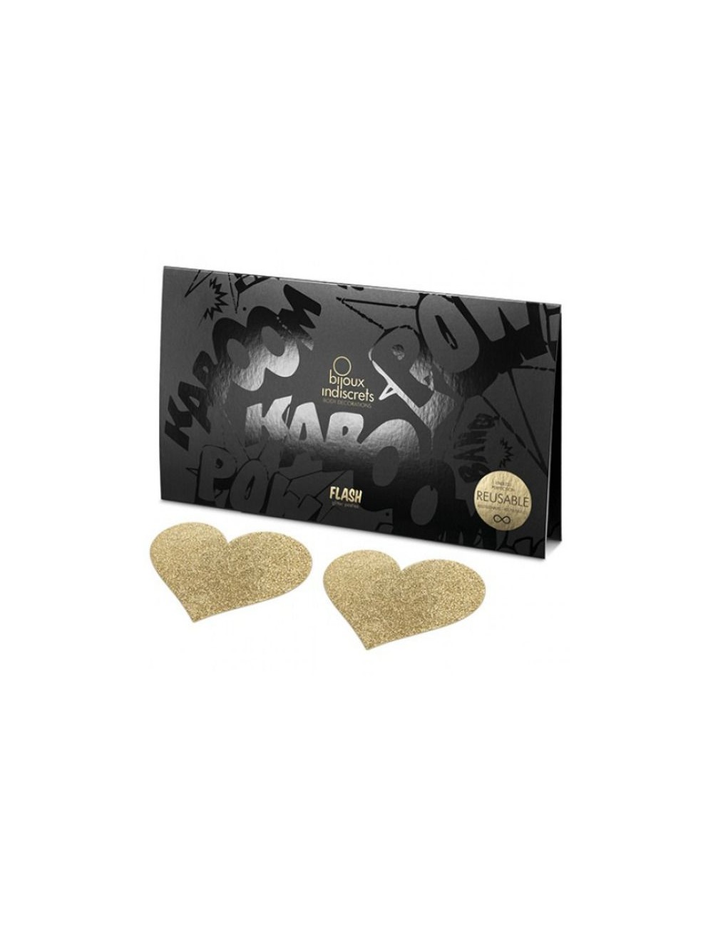 BIJOUX PEZONERAS FLASH CORAZÓN ORO BIJOUX PEZONERAS FLASH CORAZÓN ORO