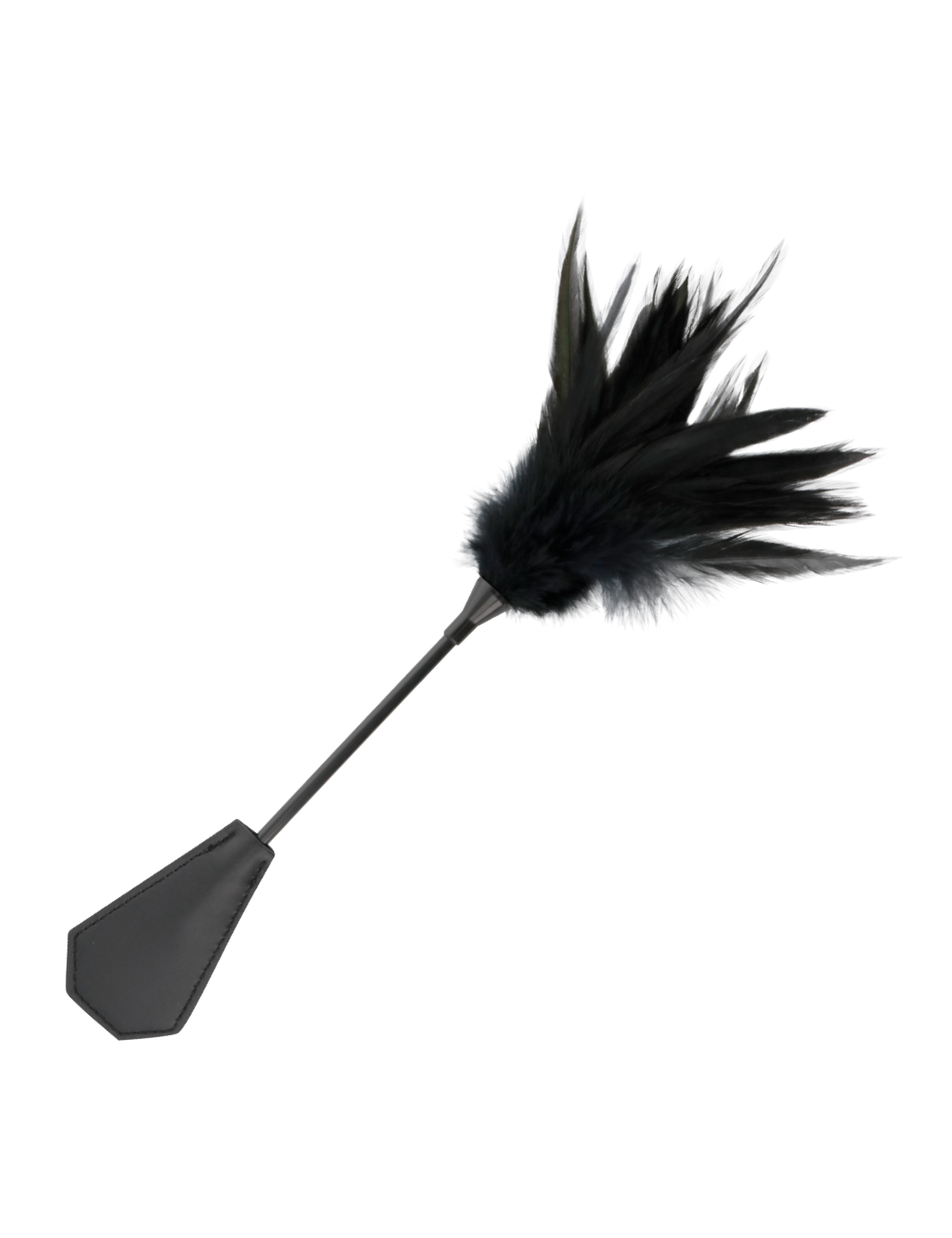 DARKNESS FUSTA CON PLUMA NEGRO