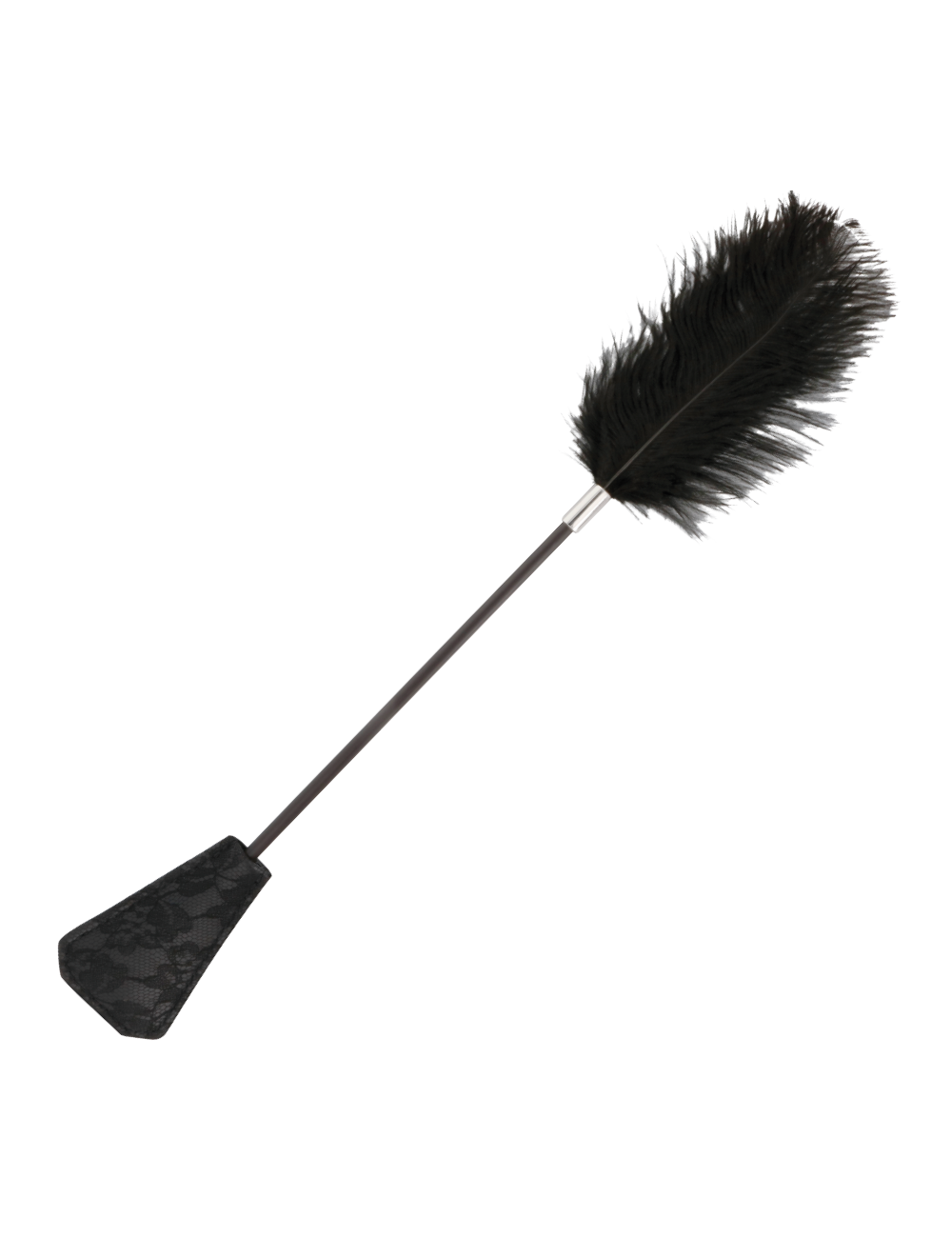 DARKNESS FUSTA CON PLUMA LOVE NEGRO 56CM