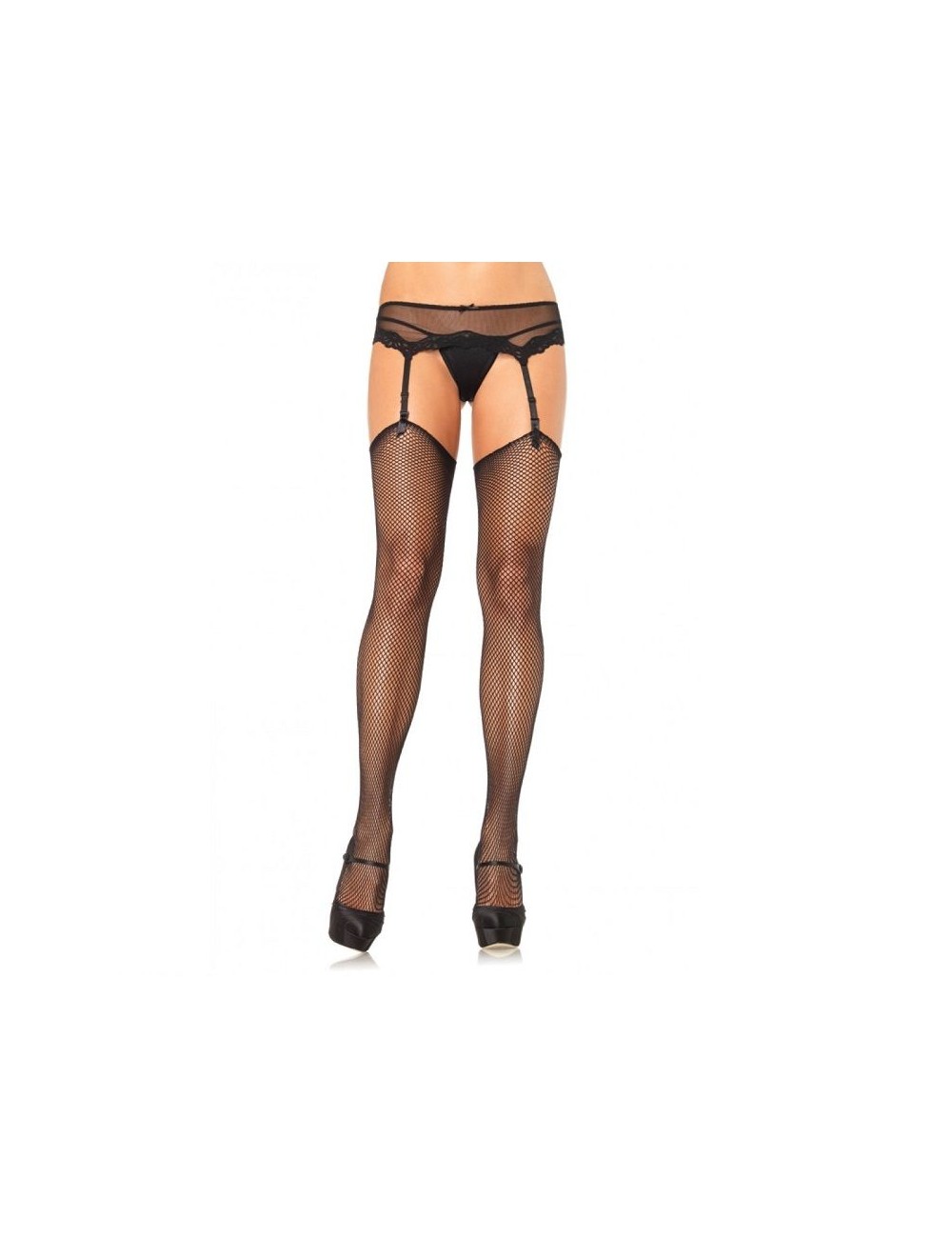 LEG AVENUE MEDIAS DE RED SIN SILICONA AUTOADHERENTE SUPERIOR LEG AVENUE MEDIAS DE RED SIN SILICONA AUTOADHERENTE SUPERIOR