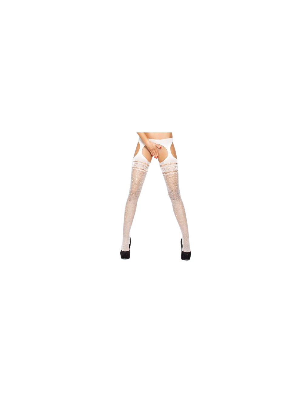 PASSION / MEDIAS CON LIGUERO BS002 BLANCO PASSION / MEDIAS CON LIGUERO BS002 BLANCO