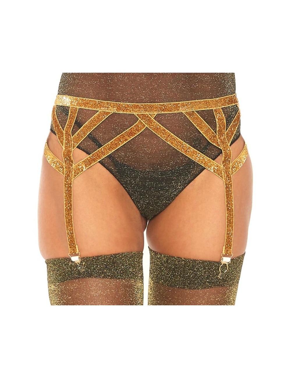 LEG AVENUE LIGUERO LUREX DORADO TALLA UNICA LEG AVENUE LIGUERO LUREX DORADO TALLA UNICA