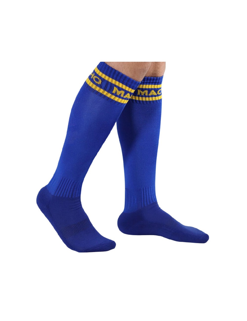 MACHO CALCETINES LARGOS TALLA UNICA AZUL