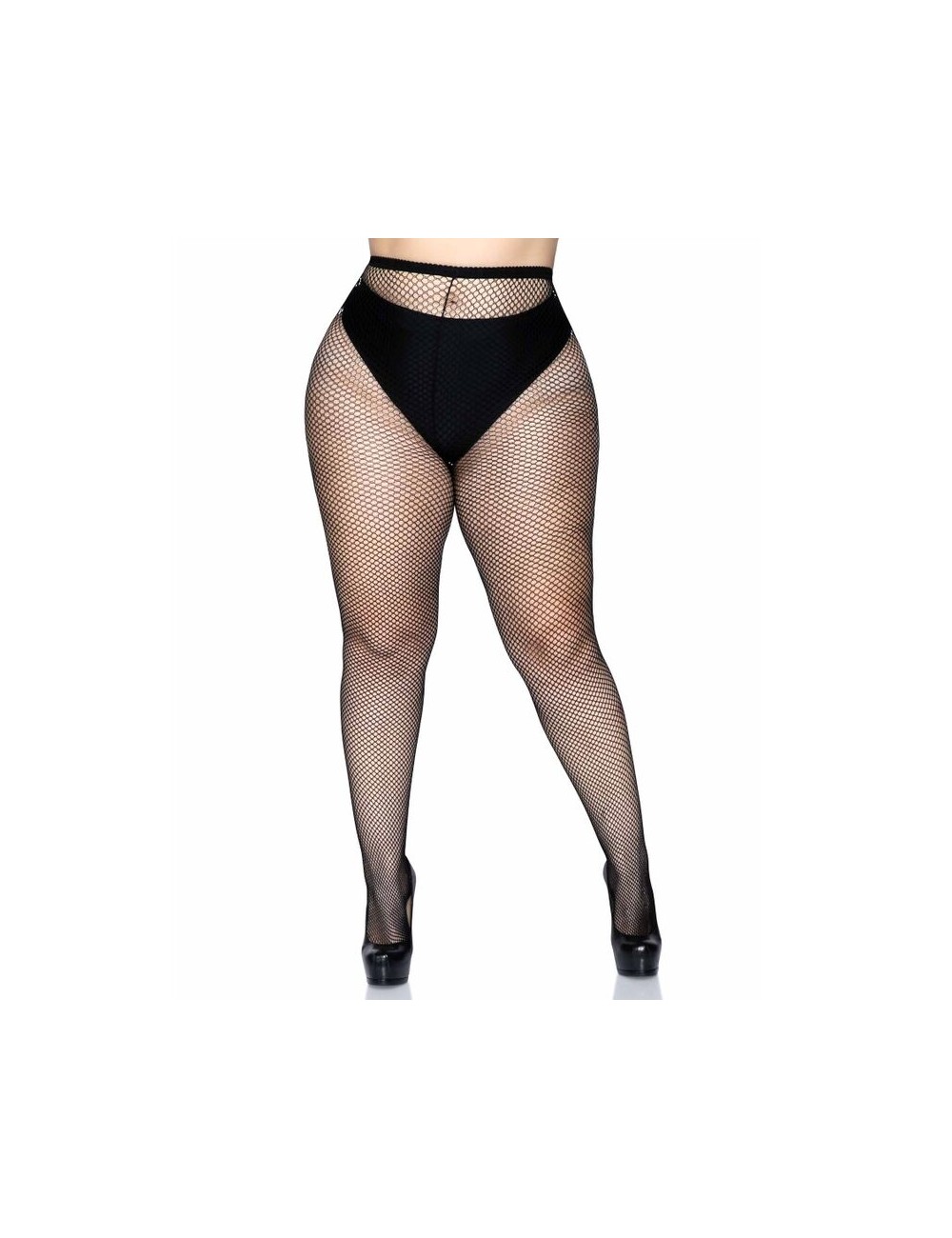 LEG AVENUE MEDIAS EN RED - NEGRO TALLA GRANDE LEG AVENUE MEDIAS EN RED - NEGRO TALLA GRANDE
