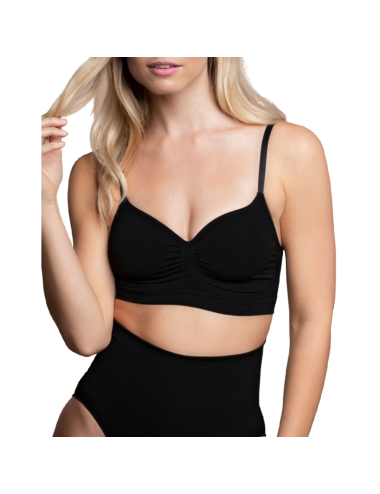 BYE BRA SUJETADOR SIN COSTURAS MEDIUM CONTROL NEGRO M