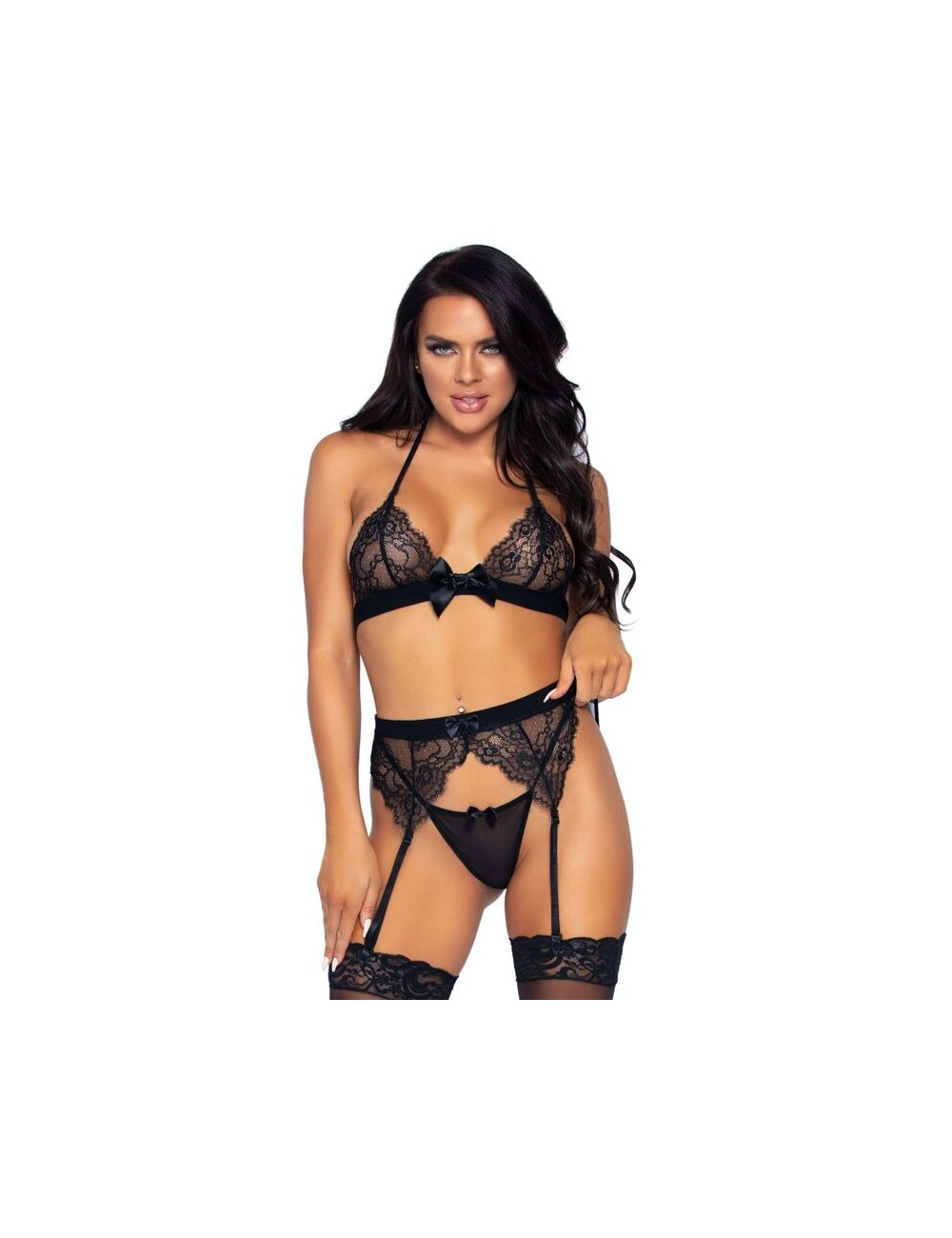 LEG AVENUE SET DE TRES PIEZAS TOP