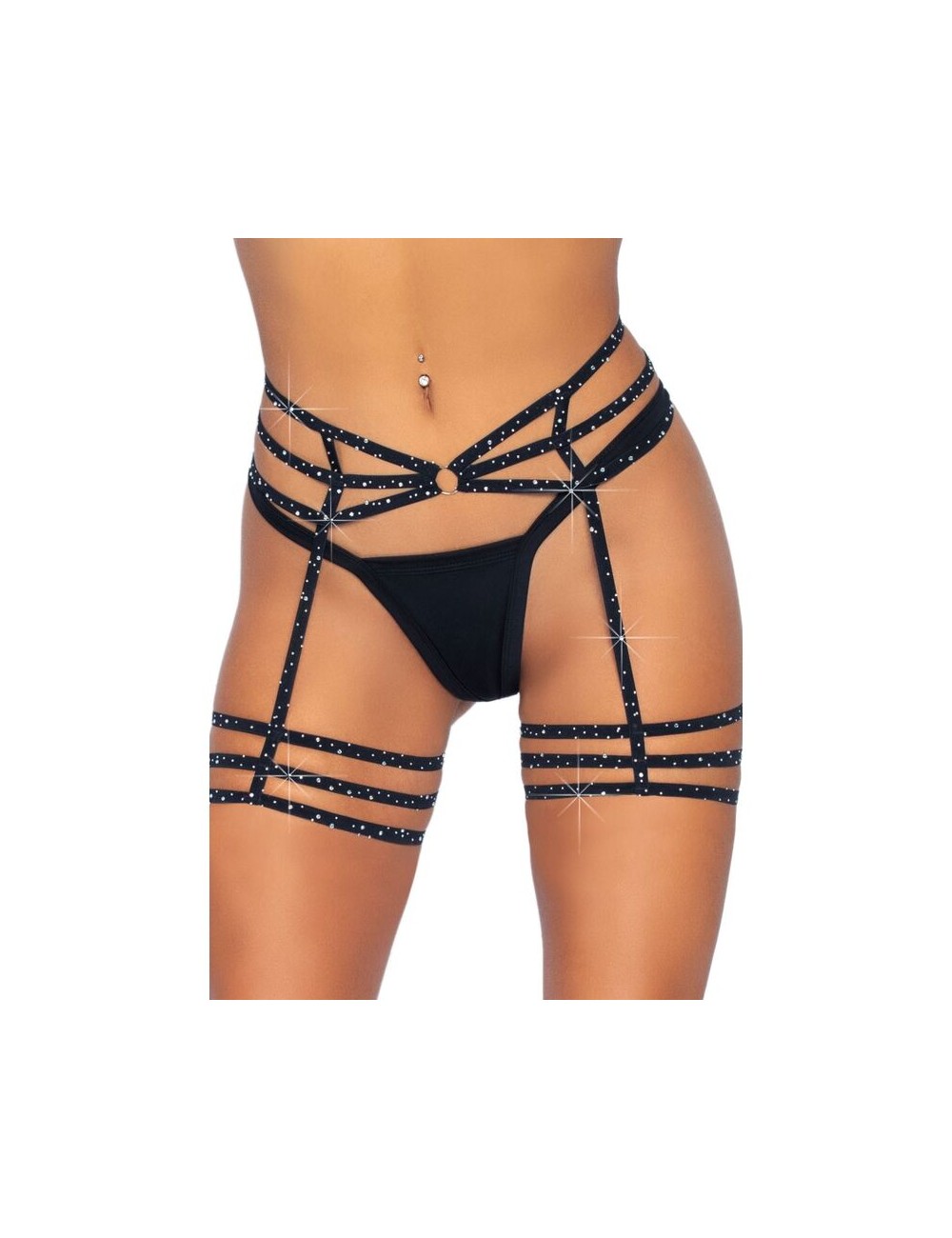 LEG AVENUE LIGUERO CON BRILLANTES TALLA UNICA LEG AVENUE LIGUERO CON BRILLANTES TALLA UNICA
