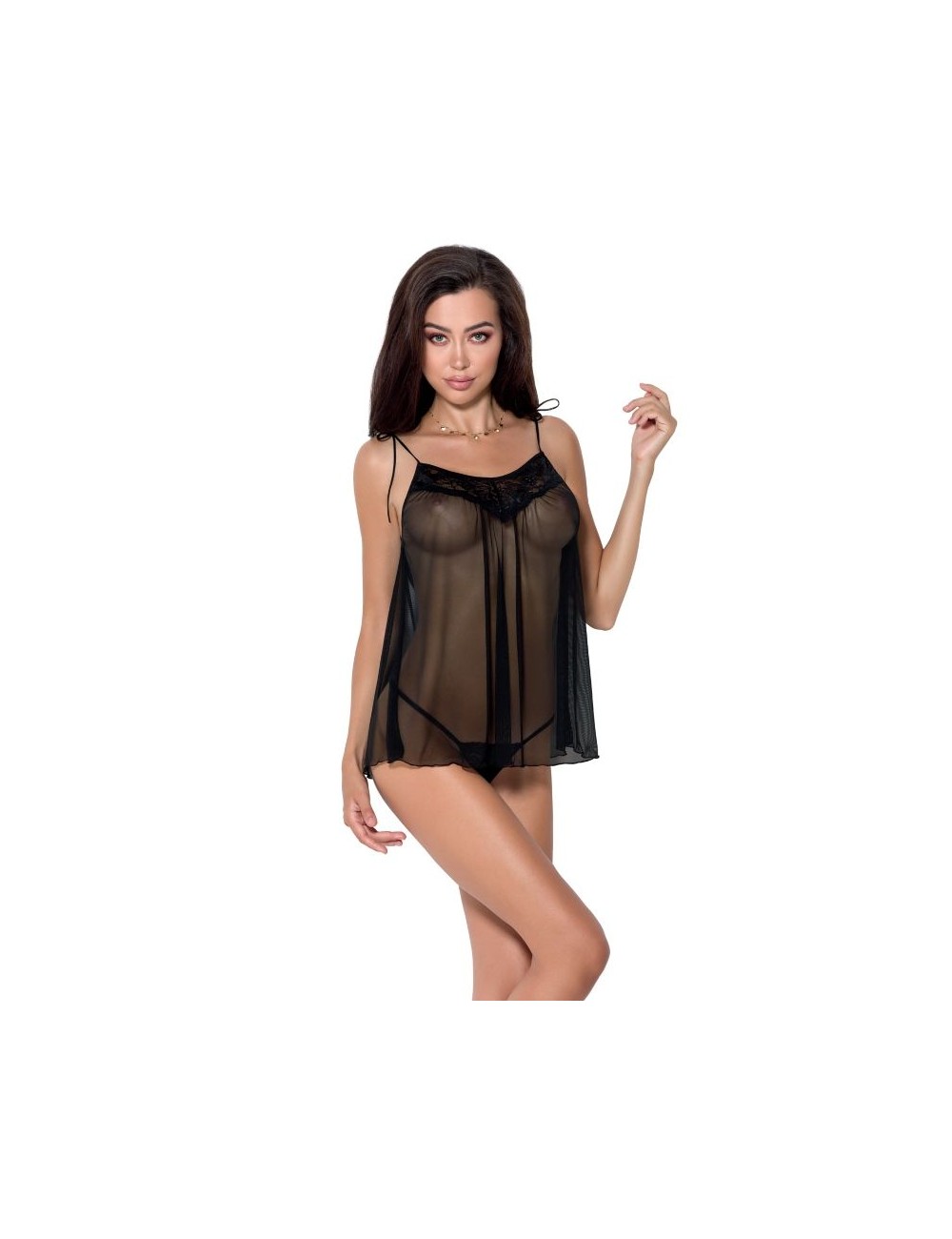 PASSION WOMAN MELANIA CHEMISE S/M PASSION WOMAN MELANIA CHEMISE S/M