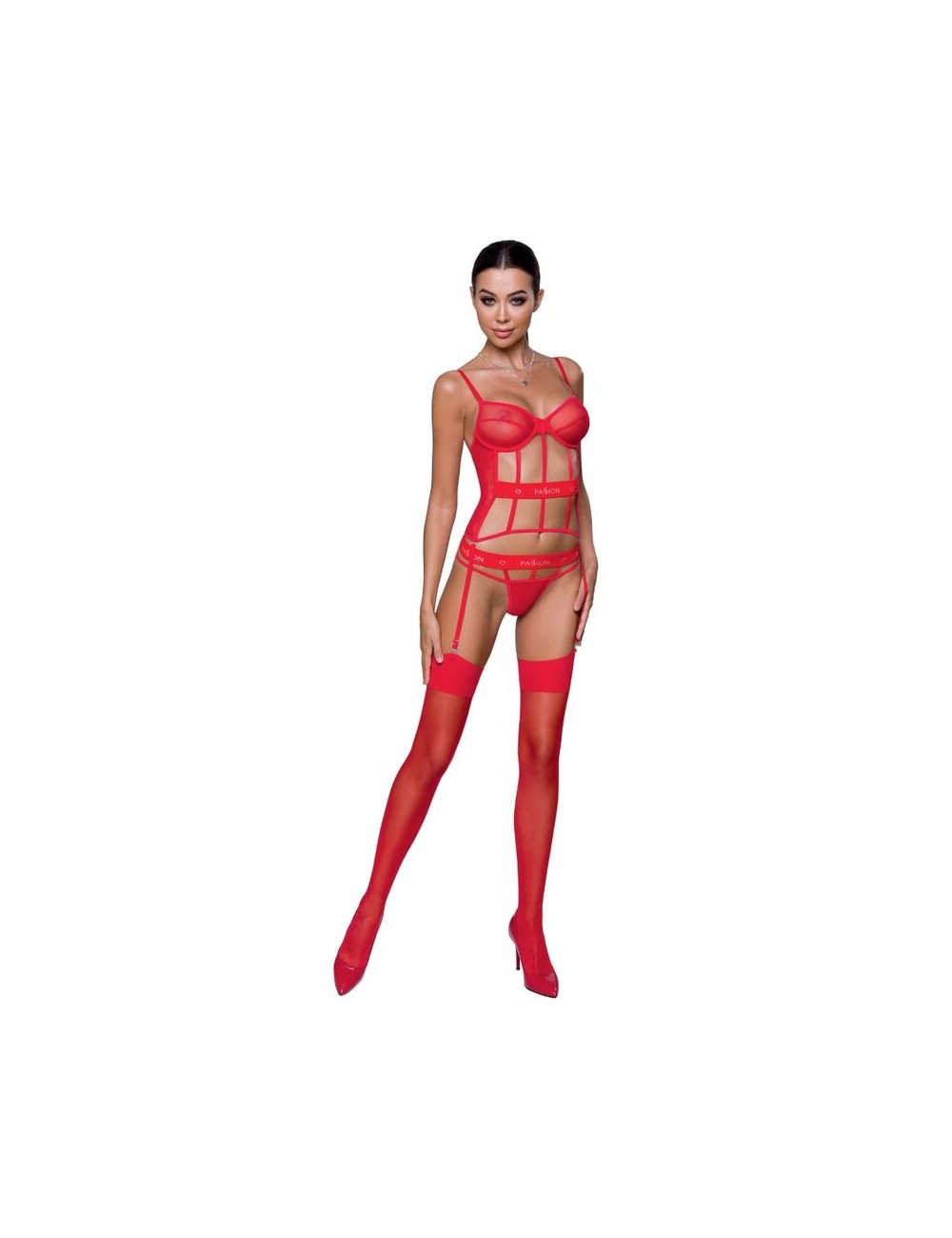 PASSION KYOUKA CORSET - ROJO L/XL PASSION KYOUKA CORSET - ROJO L/XL