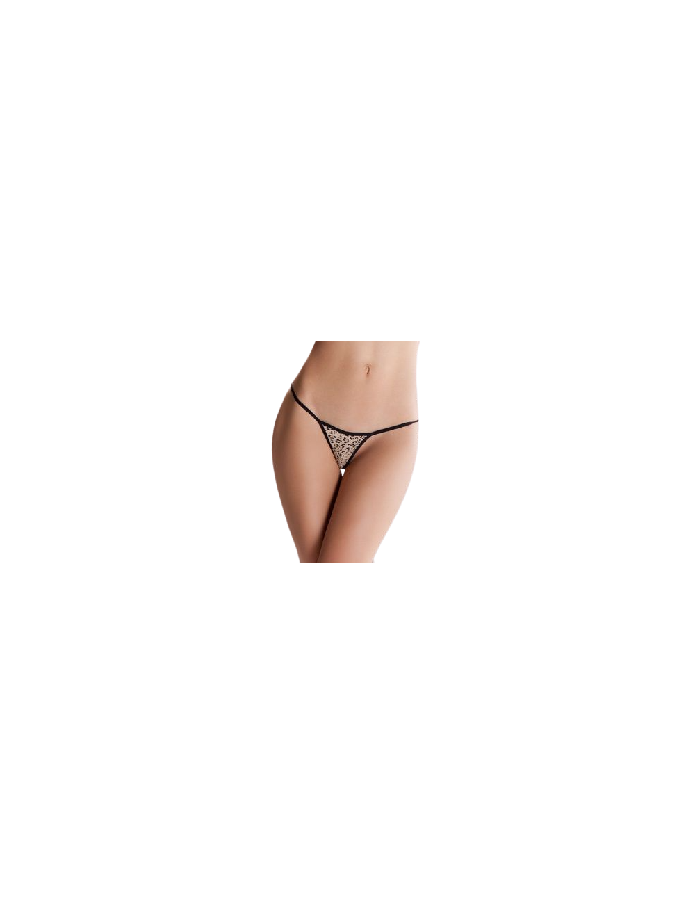 PASSION EROTIC LINE TANGA BEIGE TALLA UNICA