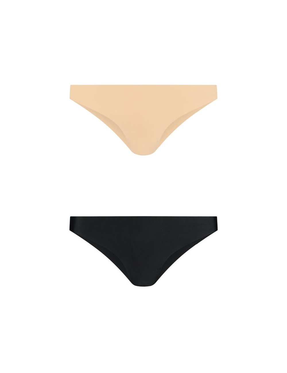 BYE BRA PACK 2 BRASILEÑAS NEGRAS Y BEIGE M