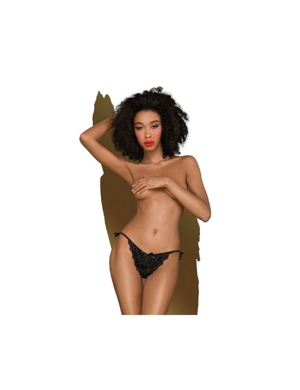PENTHOUSE TOO HOT TO BE REAL TANGA NEGRO L/XL PENTHOUSE TOO HOT TO BE REAL TANGA NEGRO L/XL