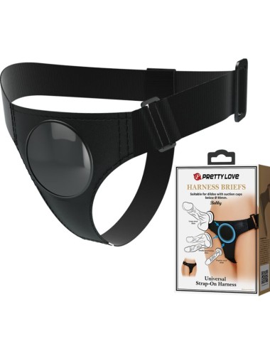 PRETTY LOVE - ARNÉS UNIVERSAL NEGRO