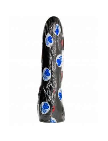 ALL BLACK DILDO NEGRO REALISTICO 20CM