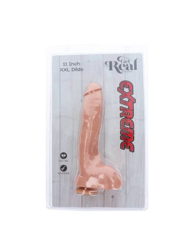 GET REAL - EXTREME XXL DILDO 28 CM NATURAL