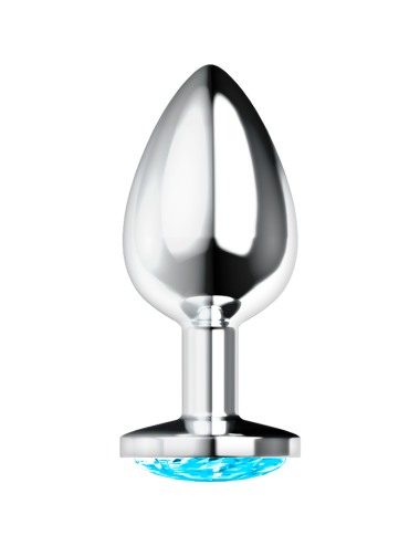 OHMAMA PLUG ANAL CON CRISTAL AZUL L