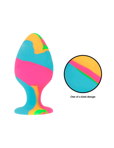 INTENSE - SET PLUGS SILICONA MULTICOLOR