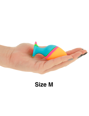 INTENSE - SET PLUGS SILICONA MULTICOLOR