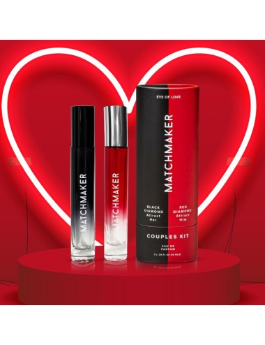 EYE OF LOVE - MATCHMAKER 2PC FEROMONAS SET COUPLES KIT PARA ÉL Y ELLA 20ML