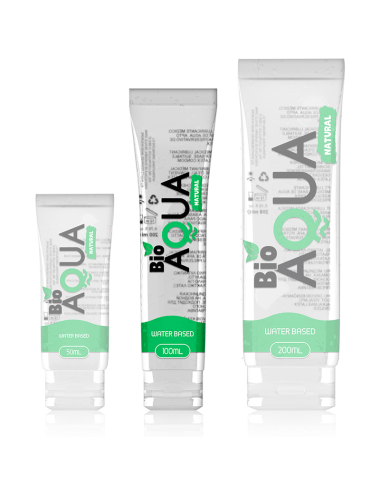 BIOAQUA LUBRICANTE INGREDIENTES NATURALES BASE AGUA 100 ML