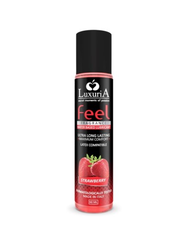LUXURIA FEEL LUBRICANTE BASE AGUA FRESA 60 ML