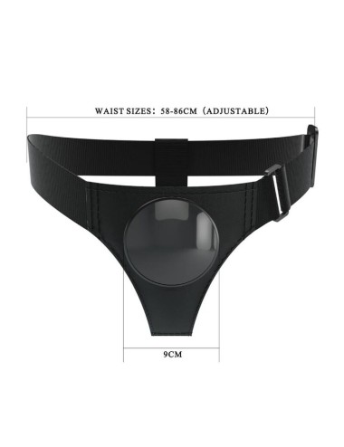 PRETTY LOVE - ARNÉS UNIVERSAL NEGRO