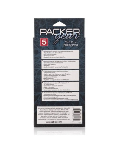 PACKING PENIS PENE REALÍSTICO 14.5 CM MARRÓN