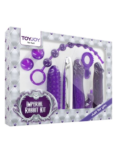 TOYJOY IMPERIAL RABBIT KIT - MORADO