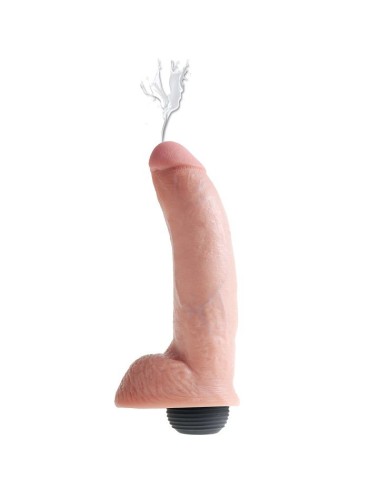 KING COCK PENE REALISTICO EYACULADOR NATURAL 22.86CM