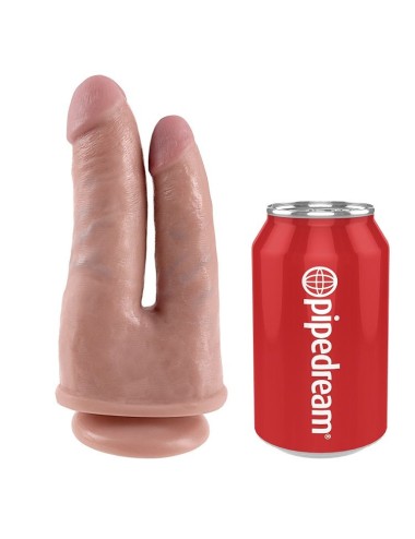 KING COCK DOBLE PENETRACIÓN NATURAL