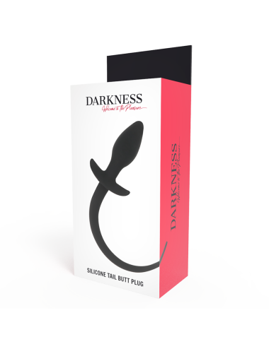 DARKNESS PLUG ANAL 28CM SILICONA NEGRO