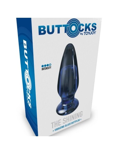 BUTTOCKS THE SHINING GLASS BUTTPLUG