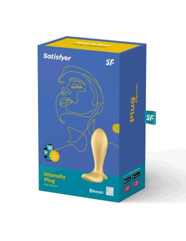 SATISFYER INTENSITY PLUG - DORADO