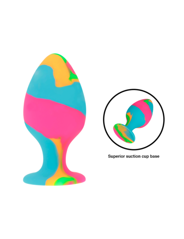 INTENSE - SET PLUGS SILICONA MULTICOLOR