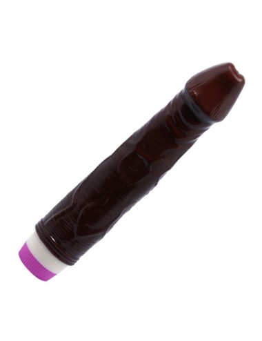 WAVES OF PLEASURE VIBRADOR 23 CM MARRÓN