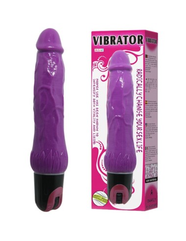 VIBRATOR DAAPLY PLEASURE MULTIVELOCIDAD MORADO