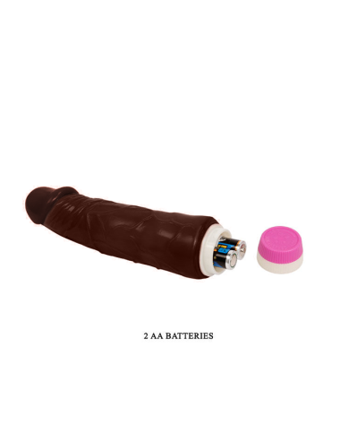 WAVES OF PLEASURE VIBRADOR 19,5 CM MULATO