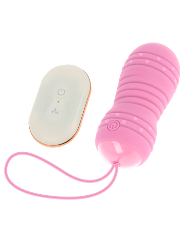 OHMAMA HUEVO CONTROL REMOTO 7 MODOS ROTACION - ROSA