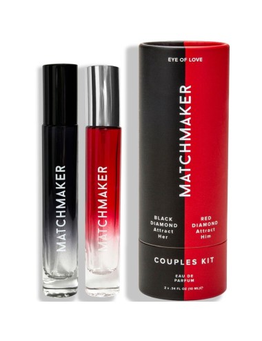 EYE OF LOVE - MATCHMAKER 2PC FEROMONAS SET COUPLES KIT PARA ÉL Y ELLA 20ML