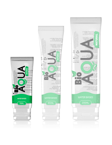 BIOAQUA LUBRICANTE INGREDIENTES NATURALES BASE AGUA 50 ML