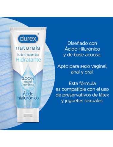 DUREX NATURALS LUBRICANTE HIDRATANTE 100 ML