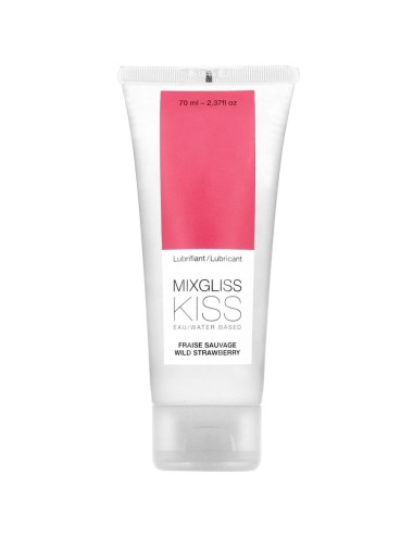 MIXGLISS LUBRICANTE BASE AGUA SABOR A FRESA 70ML